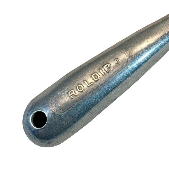 Vintage Nuroll Roldip Aluminum Ice Cream Scoop Gray 1920s-40s Classic Design - Picture 9 of 11